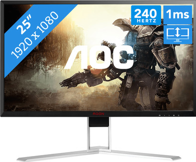 AOC AGON AG251FZ is nooit meer leverbaar