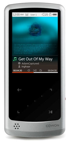 Cowon iAudio 9 8 GB Silver is nooit meer leverbaar