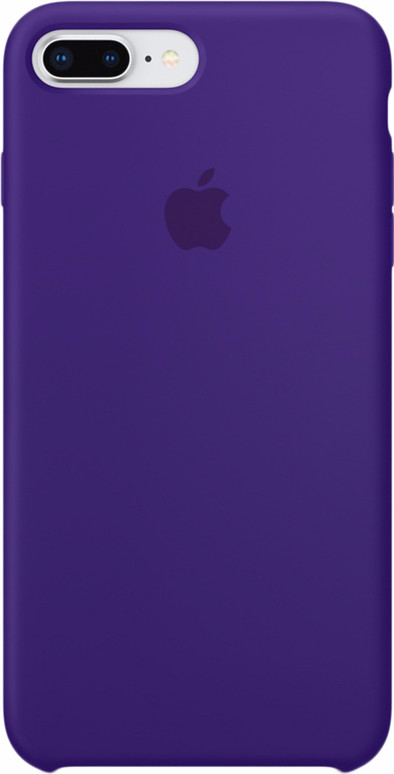 Apple iPhone 7 Plus/8 Plus Silicone Back Cover Paars is nooit meer leverbaar
