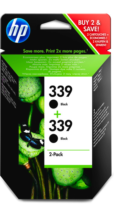 Le produit HP 339 Lot Double Noir (C9504EE) ne sera plus jamais disponible