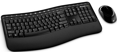 Microsoft 5000 Draadloos Toetsenbord en Muis AZERTY is nooit meer leverbaar