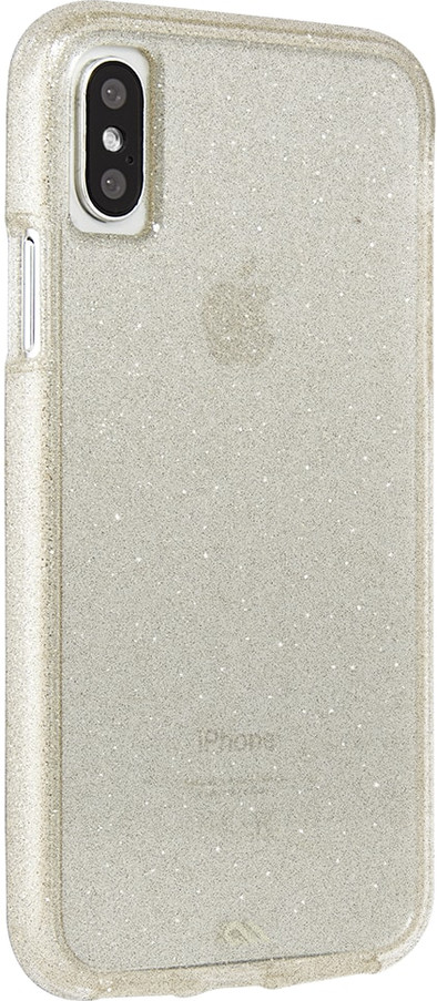 Case-Mate Sheer Glam Apple iPhone X Back Cover Goud is nooit meer leverbaar