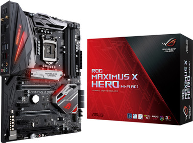 Asus ROG Maximus X Hero met wifi is nooit meer leverbaar