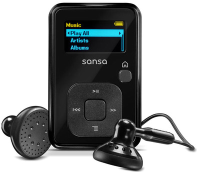 Sandisk Sansa Clip+ FM 8 GB Black is nooit meer leverbaar