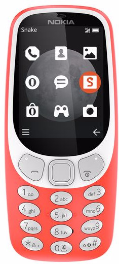 Le produit Nokia 3310 3G Rouge ne sera plus jamais disponible