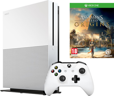 Le produit Microsoft Xbox One S 1 To Assassin's Creed Origins Bundle ne sera plus jamais disponible
