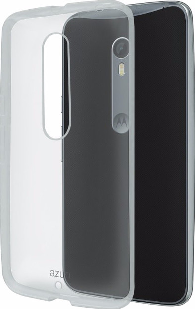 Azuri Glossy TPU Motorola Moto X Style Back Cover Transparant is nooit meer leverbaar