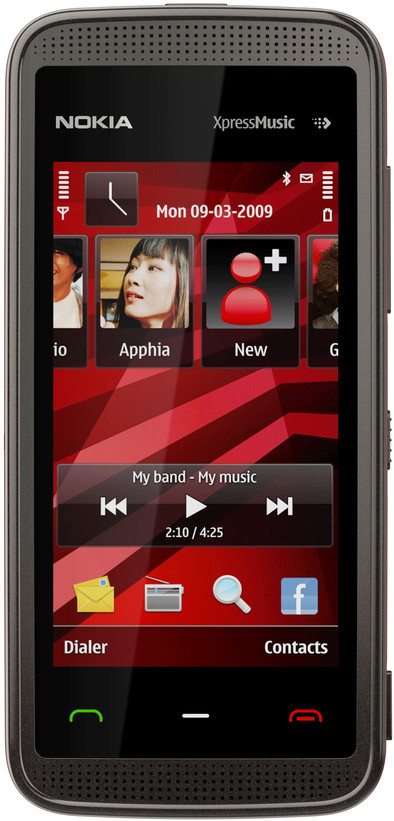 Nokia 5530 XpressMusic Black/Grey is nooit meer leverbaar