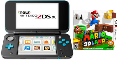 Le produit Nintendo 2DS XL + Super Mario 3D Land Bundle ne sera plus jamais disponible