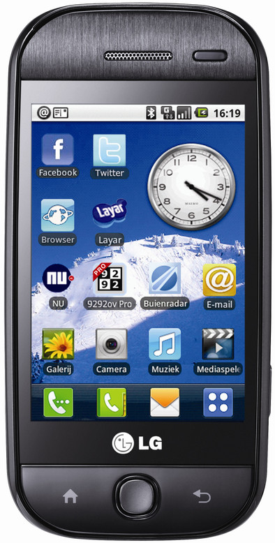 LG GW620 In Touch Black QWERTY is nooit meer leverbaar