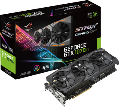 Asus ROG STRIX GeForce GTX 1070 Ti 8G Gaming is nooit meer leverbaar