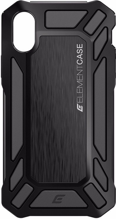 Element Case Roll Cage Apple iPhone X Back Cover Zwart is nooit meer leverbaar