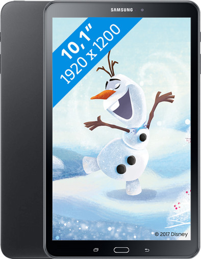 Samsung Galaxy Tab A 10,1 inch Frozen Wifi Zwart is nooit meer leverbaar