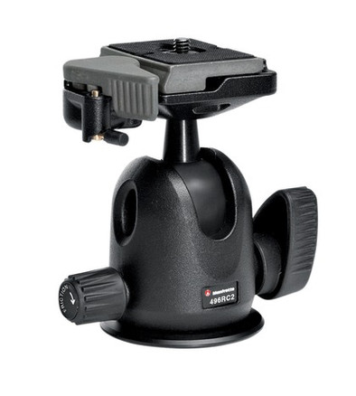 Manfrotto Statiefkop 496RC2 is nooit meer leverbaar