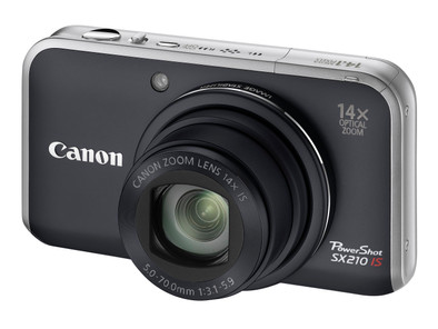 Canon PowerShot SX210 IS Black is nooit meer leverbaar