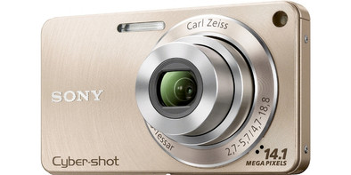 Sony CyberShot DSC-W350 Gold is nooit meer leverbaar