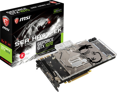 MSI GeForce GTX 1070 Sea Hawk EK X 8GB is nooit meer leverbaar