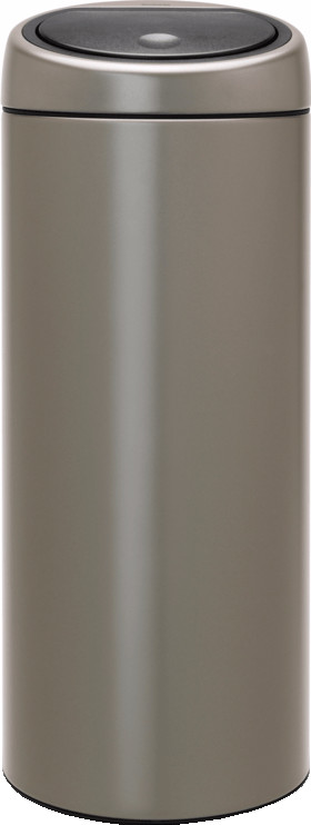 Brabantia Touch Bin 30 Liter Platinum met Platinum Deksel is nooit meer leverbaar