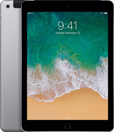 Apple iPad (2017) 128 GB Wifi + 4G Space Gray is nooit meer leverbaar