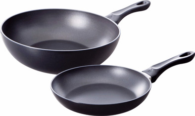 BK Easy Basic Koekenpan en Wok 24 + 28 cm is nooit meer leverbaar