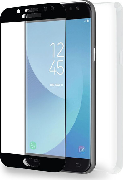 Azuri Protection Samsung Galaxy J7 (2017) Full Body Transparant is nooit meer leverbaar