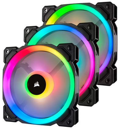 Corsair LL120 RGB Dual Light Loop Triple Pack is nooit meer leverbaar