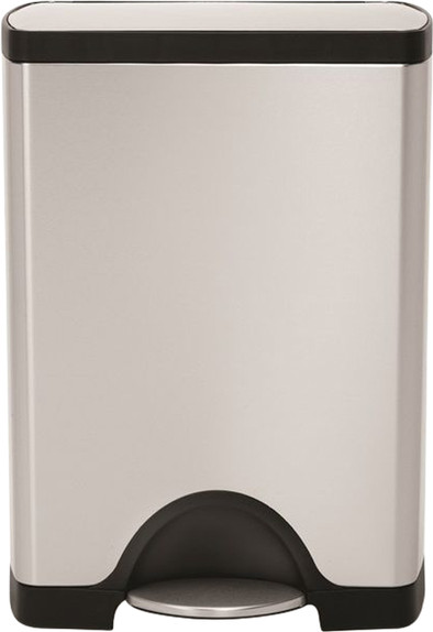 Simplehuman Rectangular Classic 30 Liter RVS is nooit meer leverbaar