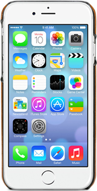 DBramante1928 Tune Apple iPhone 6 Plus/6s Plus/7 Plus/8 Plus Back Cover Bruin is nooit meer leverbaar