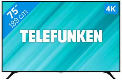 Telefunken 75TU6200 is nooit meer leverbaar