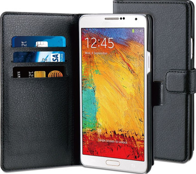 BeHello Wallet Case Samsung Galaxy Note 4 Zwart is nooit meer leverbaar