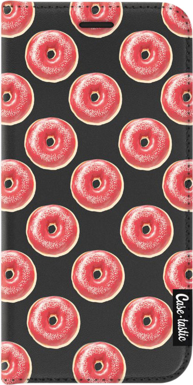 Casetastic Wallet Samsung Galaxy A3 (2017) Book Case All The Donuts Zwart is nooit meer leverbaar