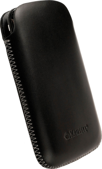 Krusell Leather Case Donso Black Large is nooit meer leverbaar