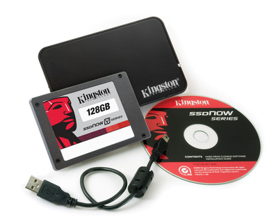 Kingston 128 GB SSD V-Serie SATA2 2.5'' Laptop Bundel is nooit meer leverbaar