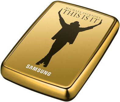 Samsung 500 GB 2,5'' Extern + Michael Jackson's This Is It Film is nooit meer leverbaar