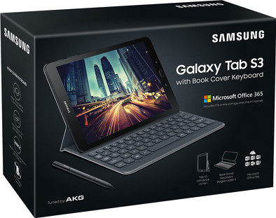 Samsung Galaxy Tab S3 WiFi Black + Keyboard cover + MS Office 365 Personal is no longer available