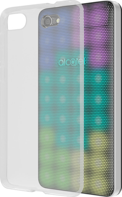 Azuri Glossy TPU Alcatel A5 LED Back Cover Transparant is nooit meer leverbaar