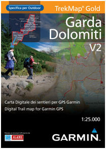 Garmin TrekMap Italie - Garda/Dolomieten is nooit meer leverbaar