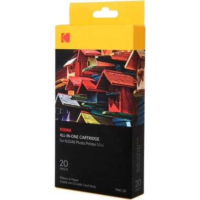 Kodak All-in-One Mini Cartridges (20 vellen) is nooit meer leverbaar