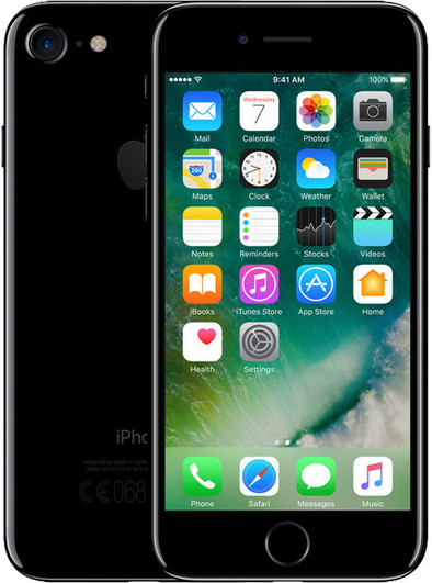 Apple iPhone 7 128GB Jet Black is nooit meer leverbaar