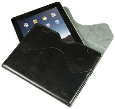 Logic3 Black Leather Case &amp; Desktop Stand Apple iPad is nooit meer leverbaar