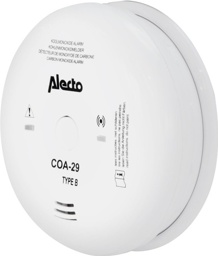 Alecto Coa 29 7 Carbon Monoxide Detector With 7 Year Sensor Coolblue Before 23 59 Delivered Tomorrow