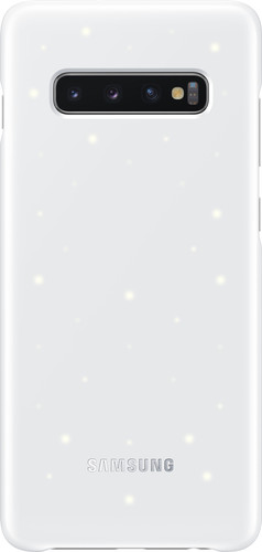 Samsung Galaxy S10 Plus Led Cover Back Cover White Coolblue