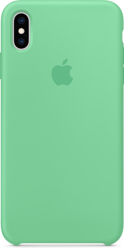 coque iphone xs menthe verte