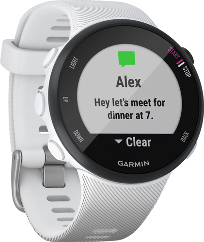 Garmin Forerunner 45S Wit - Coolblue - Voor 23.59u, morgen in huis