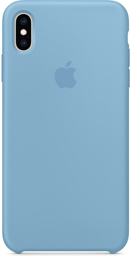 apple iphone xs silicone case cornflower apple iphone xs silicone case cornflower