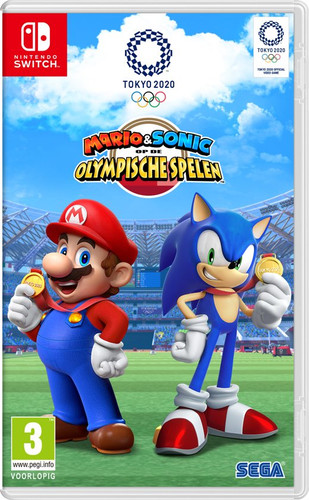 Image result for Mario & Sonic at the Olympic Games Tokyo 2020 cover switch"