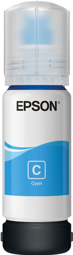 Epson 102 Cyan Genuine Original Ink Refill Bottle│For Epson EcoTank  Printer│70ml 