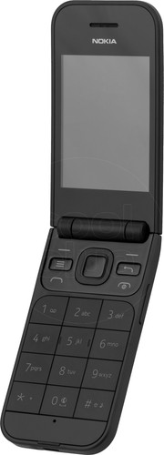 Nokia 2720 Flip Black front