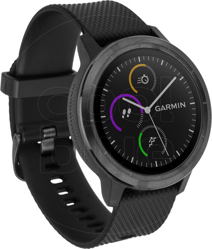 black garmin vivoactive 3