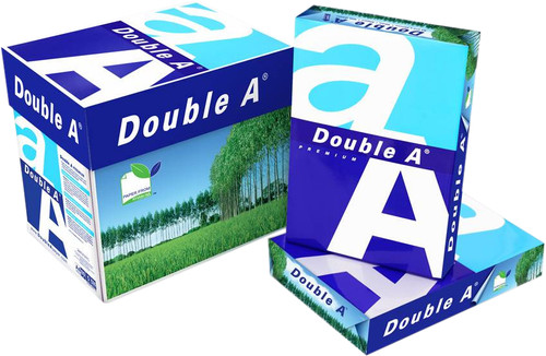 Papier Décoratif Double Face Syntego A4 120g/m² - Or Rose Nacré - 20 Feuilles